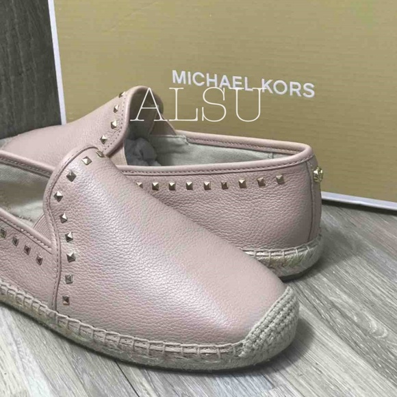 Michael Kors Hastings Espadrille Leather Ballet - Picture 2 of 8